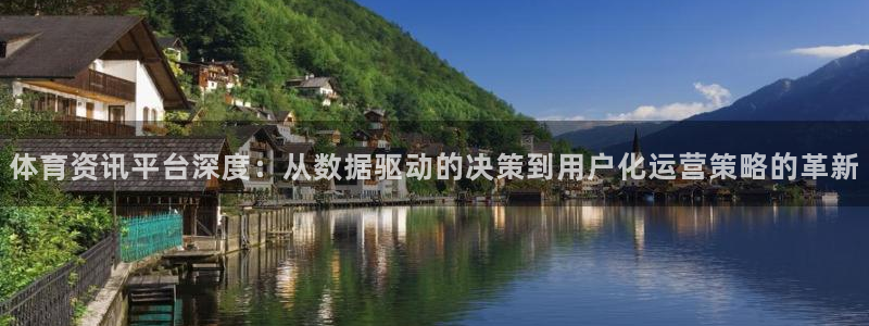 体育资讯平台深度：从数据驱动的决策到用户化运营策略的革新