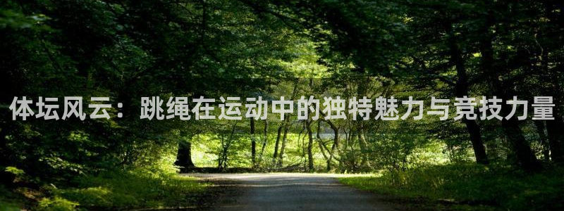 体坛风云：跳绳在运动中的独特魅力与竞技力量